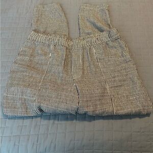 Old Navy Black and White High-Rise Pants